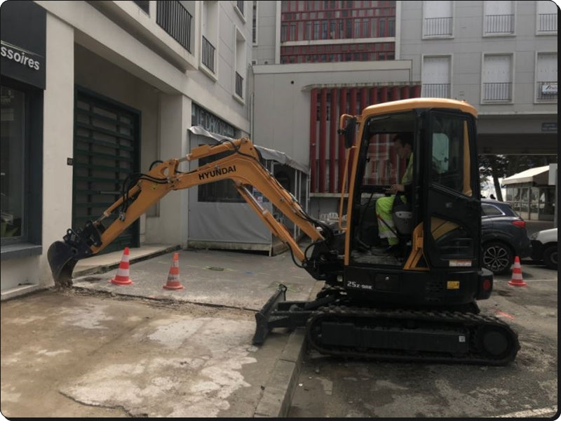 Manual De Serviço HYUNDAI - R25Z-9A - Escavador Hidráulico