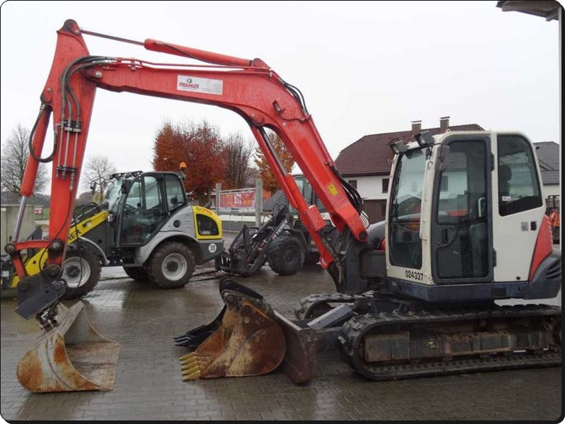 Manual De Serviço KUBOTA - KX080-3 - Excavador Hidraulico