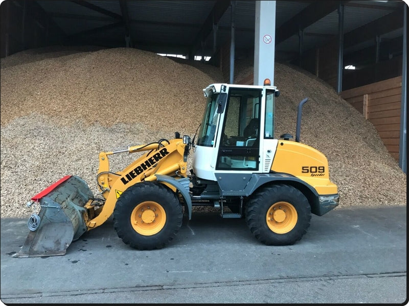 Manual De Servico LIEBHERR - L509-1582 - Retroescavadeira