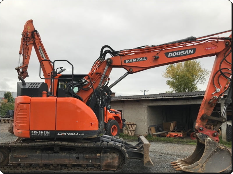Catálogo de Peças - DOOSAN DX140LCR-5 - Escavadeira