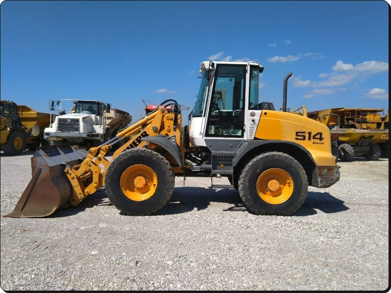Manual De Servico LIEBHERR - L512-L514 Stereo - Retroescavadeira
