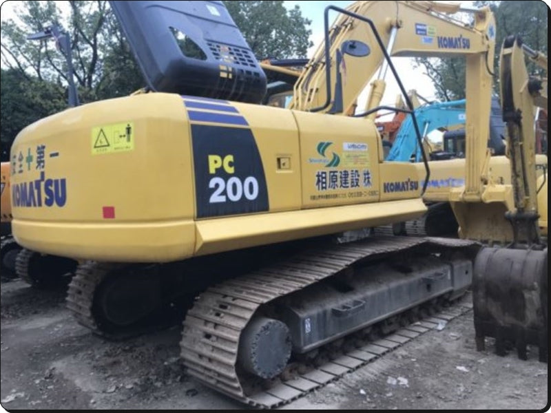 MANUAL DE SERVIÇO KOMATSU - PC200\200LC-5 MIGHTY - EXCAVADOR HIDRAULICO