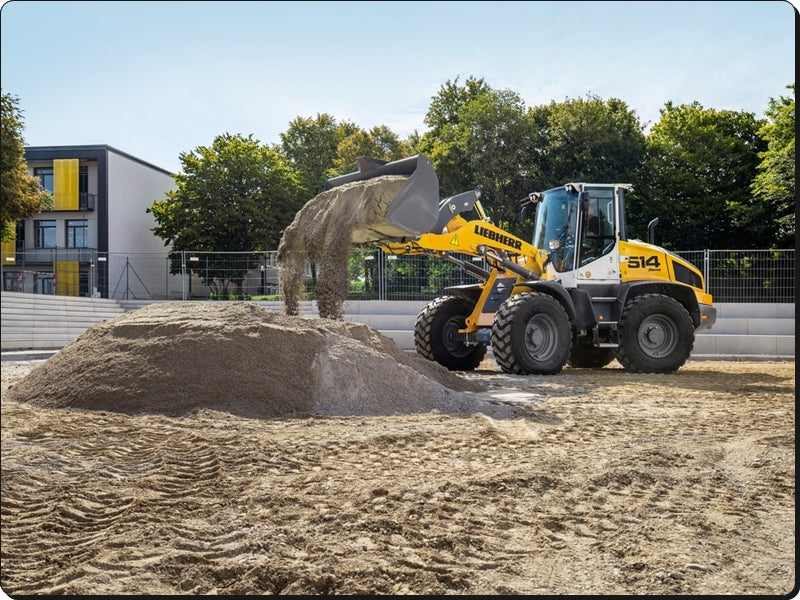 Manual De Servico LIEBHERR - L514-1663 - Retroescavadeira