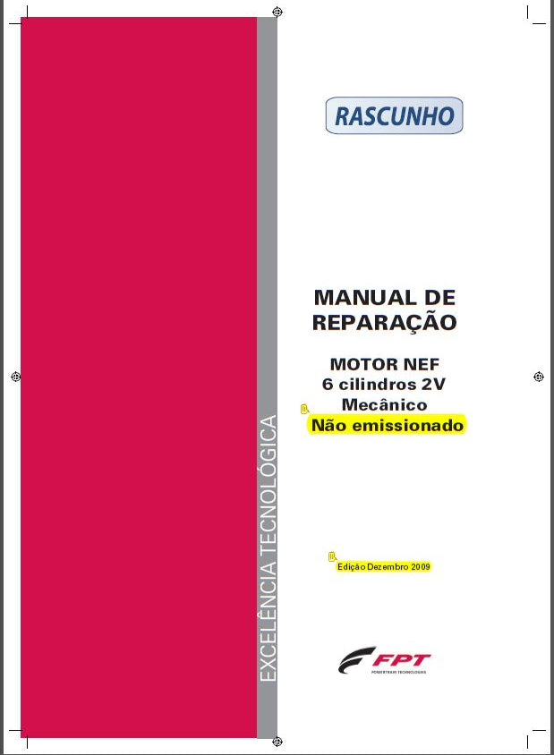 MANUAL DE REPAROS MOTOR - NEF 6 CILINDROS 2V
