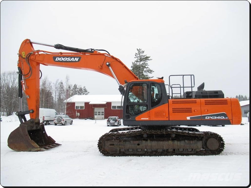 Catálogo de Peças - DOOSAN DX340LC-5 - Escavadeira