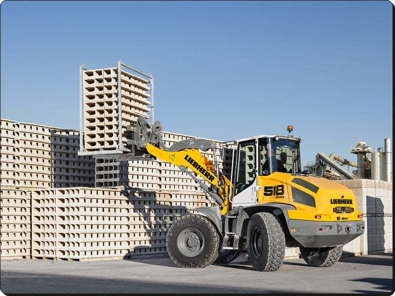 Manual De Servico LIEBHERR - L518-1655 - Retroescavadeira