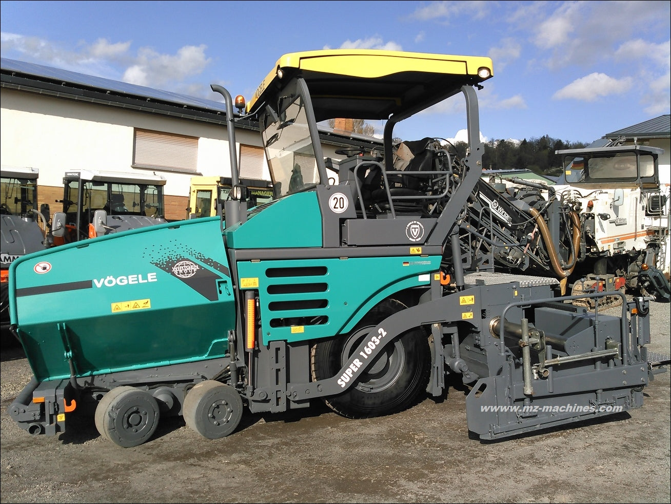 Catalogo De Peças VOGELE - SUPER1603-2\SUPER1803-2 - 08.83 - Pavimentaçao