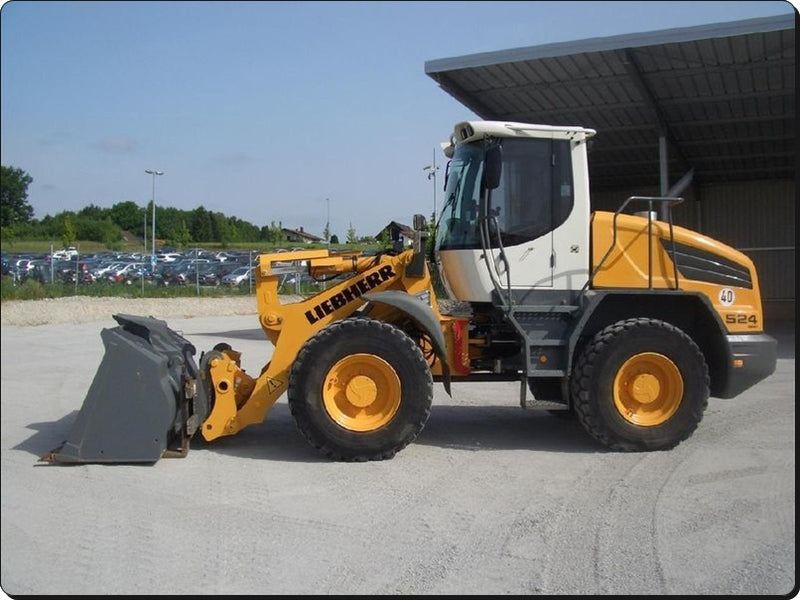 Manual De Servico LIEBHERR - L524\L542 2plus1 - Retroescavadeira