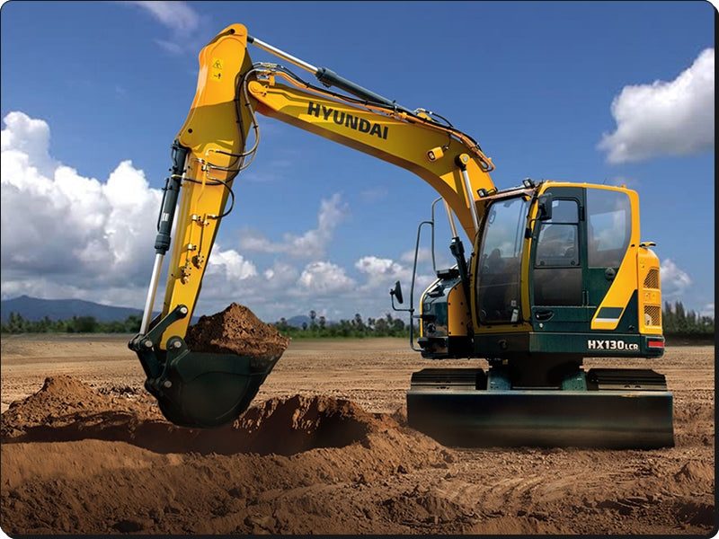 Manual De Serviço HYUNDAI - HX130LCR - escavador hidráulico