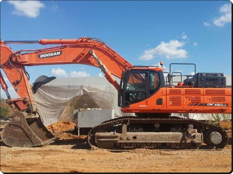 Catálogo de Peças - DOOSAN DX490LC-5 - Escavadeira