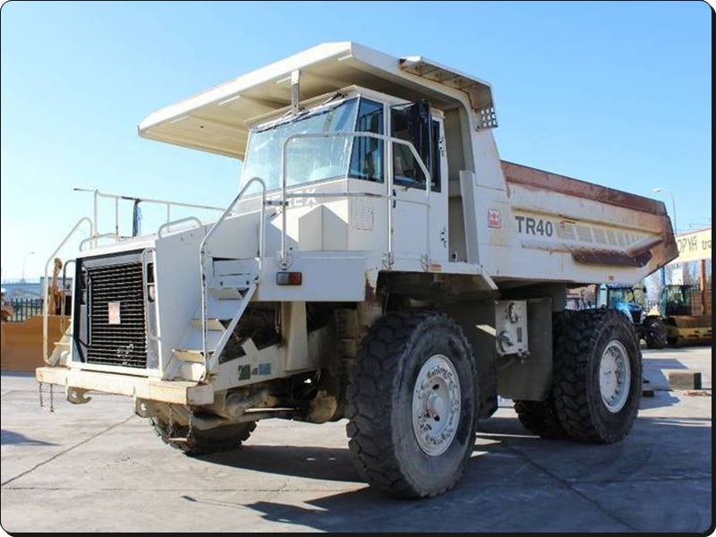 Manual De Serviço TEREX - TR40 - Caminhao Basculante