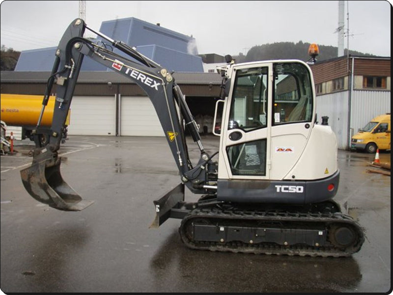 Catalogo De Peças TEREX - Tc50 Tc0050 \0101 Xxxx - Excavador Hidraulico