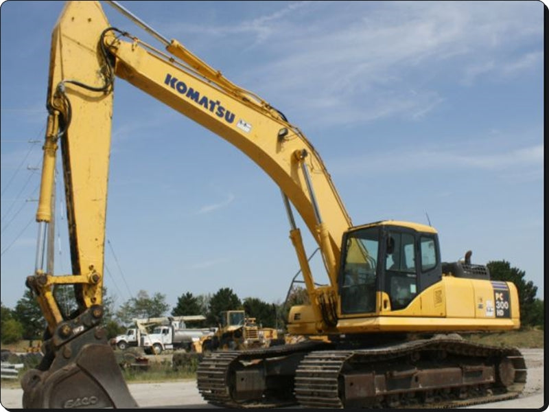 Catálogo de pecas Komatsu- PC300HD-6MH - escavad. de esteira