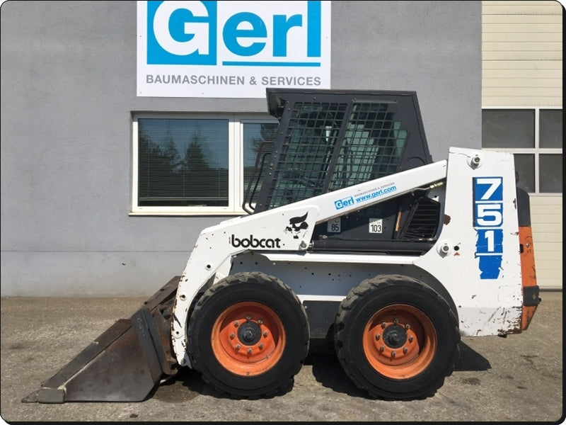 Manual De Serviço BOBCAT - 751 - Minicarregadeira