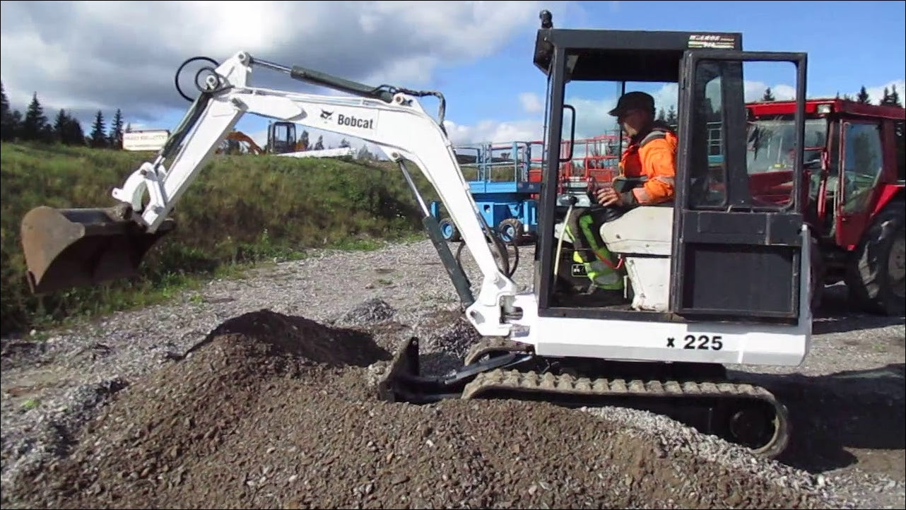 Manual De Serviço BOBCAT - X225 - Escavadora Hidráulica