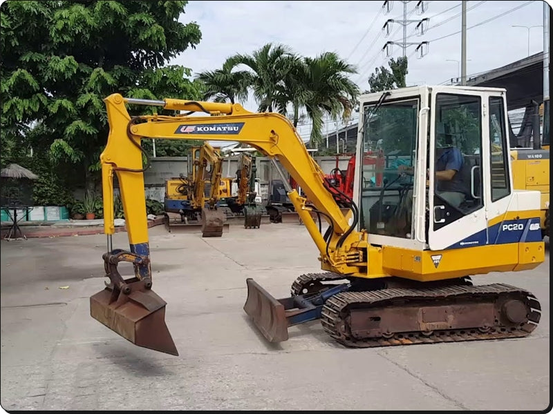 MANUAL DE SERVIÇO KOMATSU - PC20-6,PC30-6,PC40-6 - EXCAVADOR HIDRAULICO