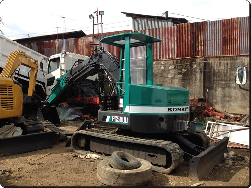 MANUAL DE SERVIÇO KOMATSU - PC50UU-1 - EXCAVADOR HIDRAULICO