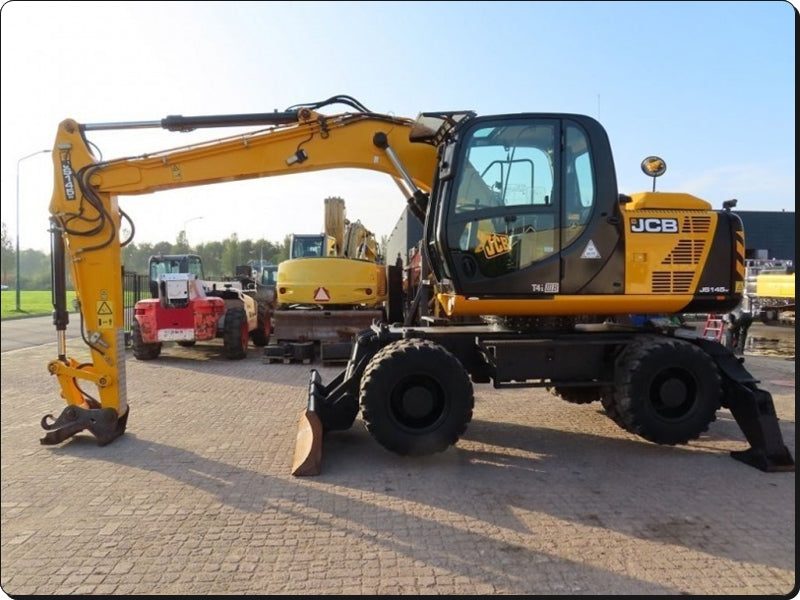 Catalago de Pecas - JCB JS145W - ESCAVADORES DE RODA