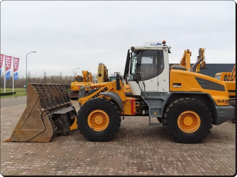 Manual De Servico LIEBHERR - L542-1269 - Retroescavadeira