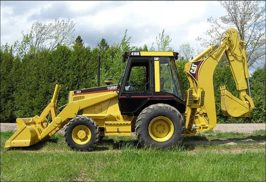 Manual de Serviço CATERPILLAR - 416B - Retroescavadeira - ( Inglês )