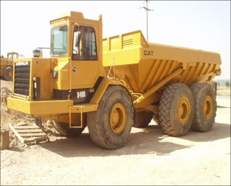 Manual de Serviço CATERPILLAR - D400 - Caminhão articulado - ( Inglês )