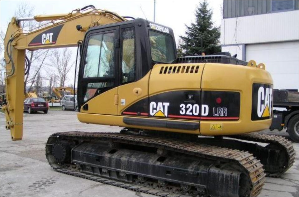 Manual de Serviço CATERPILLAR - 320D LRR - Escavadora (Inglês) PDF