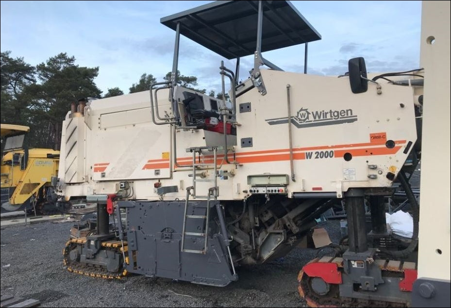 Catalogo De Peças WIRTGEN - W2000 - 11.20 - Fresadora De Asfalto