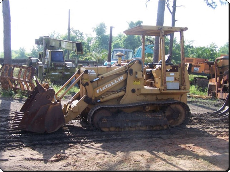 catalago de pecas carregadores de rastreio FL7 fiat allis