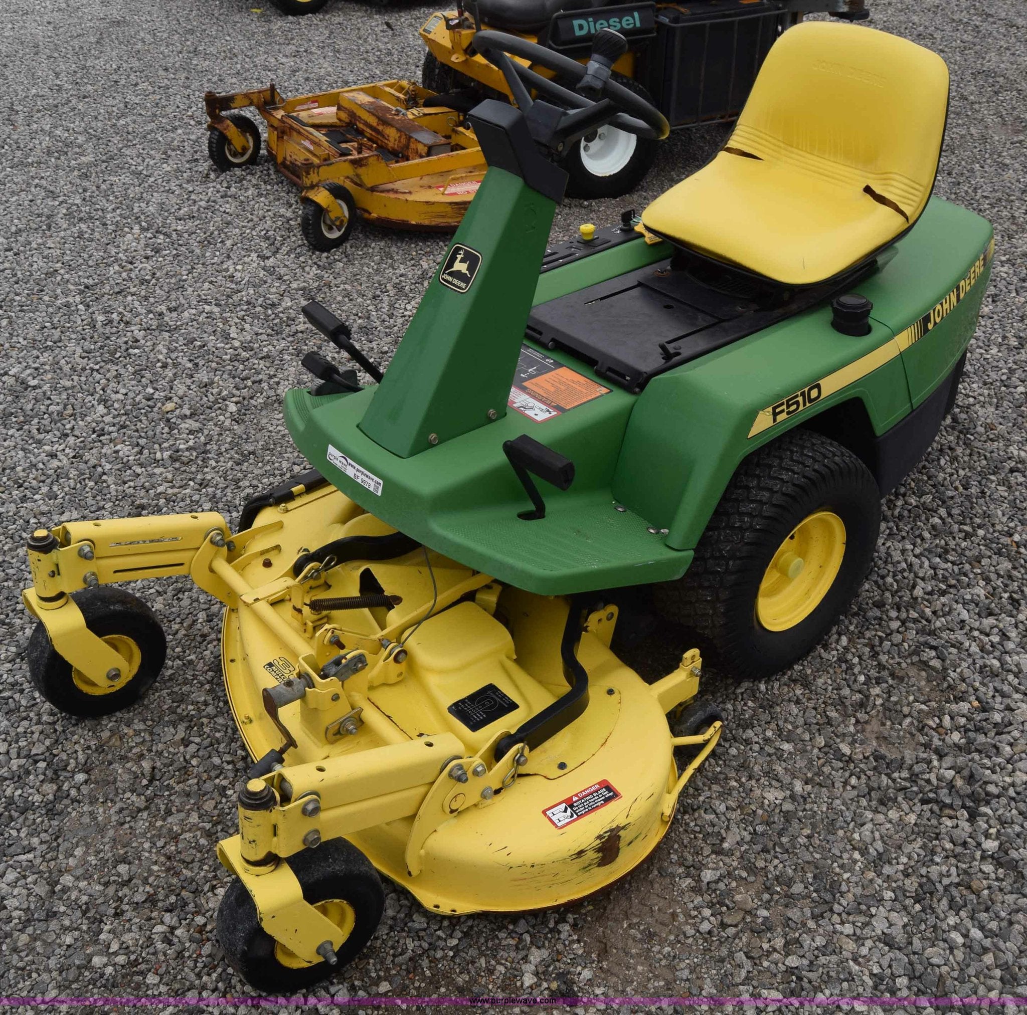 MANUAL DE SERVIÇO MECÂNICO JOHN DEERE - F510, F525 - CORTADOR RESIDENCIAL