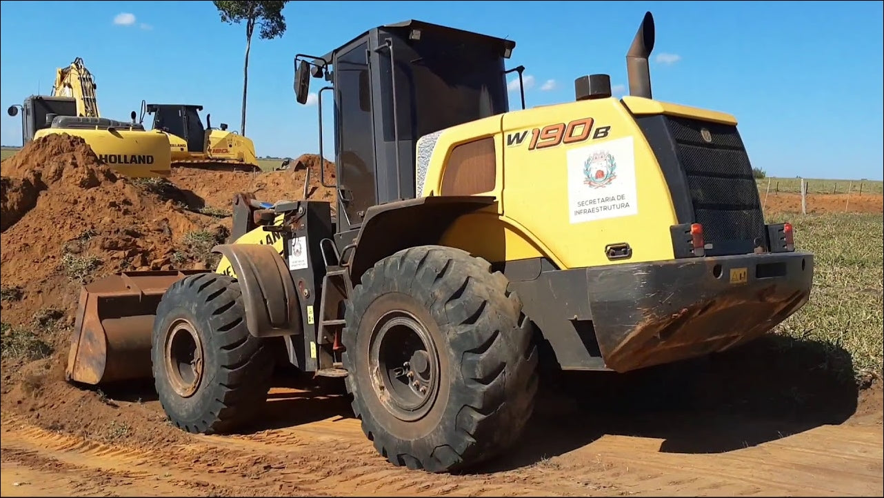Manual De Serviço NEW HOLLAND - W190B - TIER 3 - Pá Carregadeira