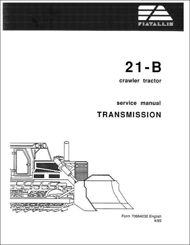 Manual De Serviço Da Transmissao FIATALLIS - 21B