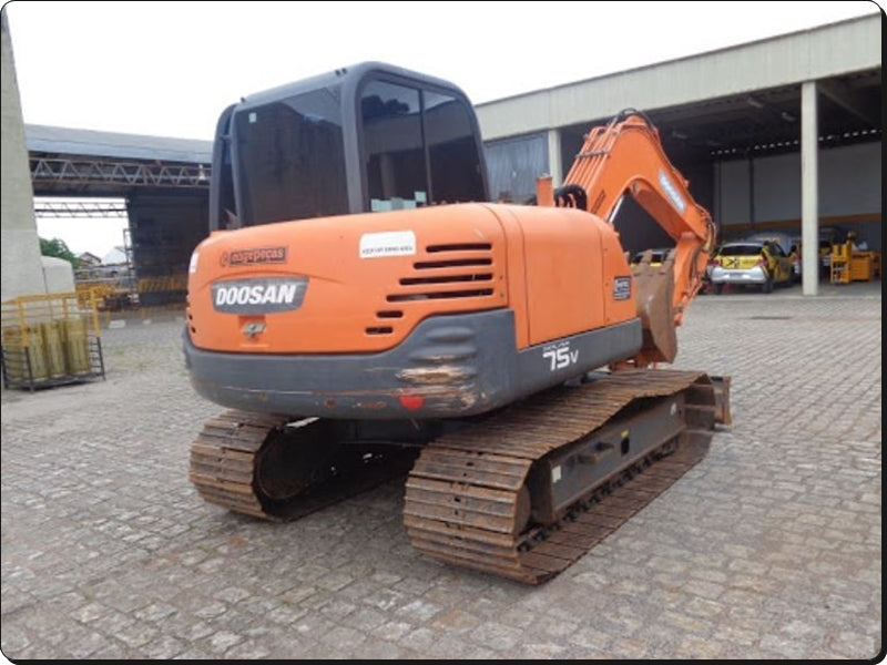Catalogo De Peças DOOSAN - S75-V - Escavador Hidráulico
