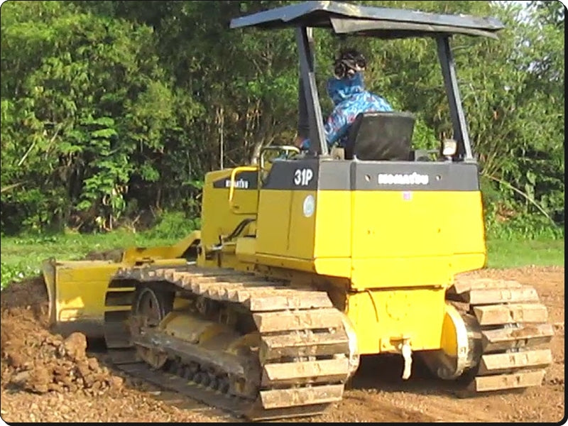 MANUAL DE SERVIÇO KOMATSU - D31P-17A,B - BULLDOZER