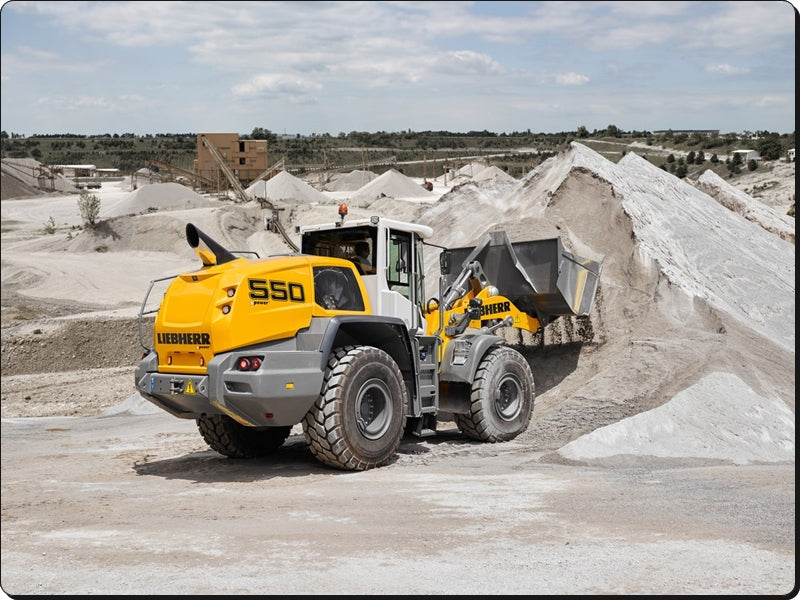 Manual De Servico LIEBHERR - L550-1287 - Retroescavadeira