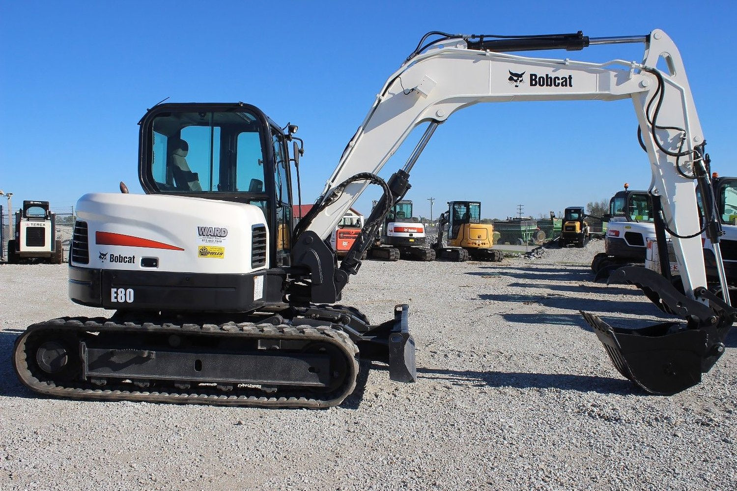Catalogo De Peça BOBCAT - E80 - Escavadeira