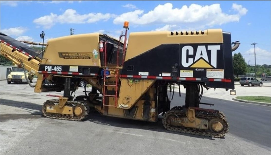 CATALOGO DE PEÇAS CATERPILLAR - PM-465 - FRESADORA PARA ASFALTO - EM PDF