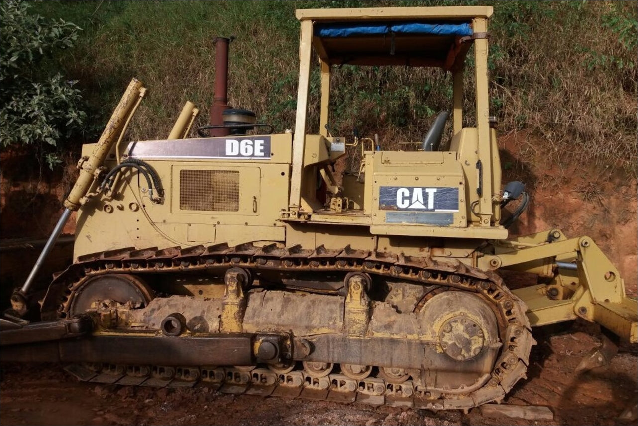 Manual de Serviço CATERPILLAR - D6E - Trator De Esteira (Inglês) PDF