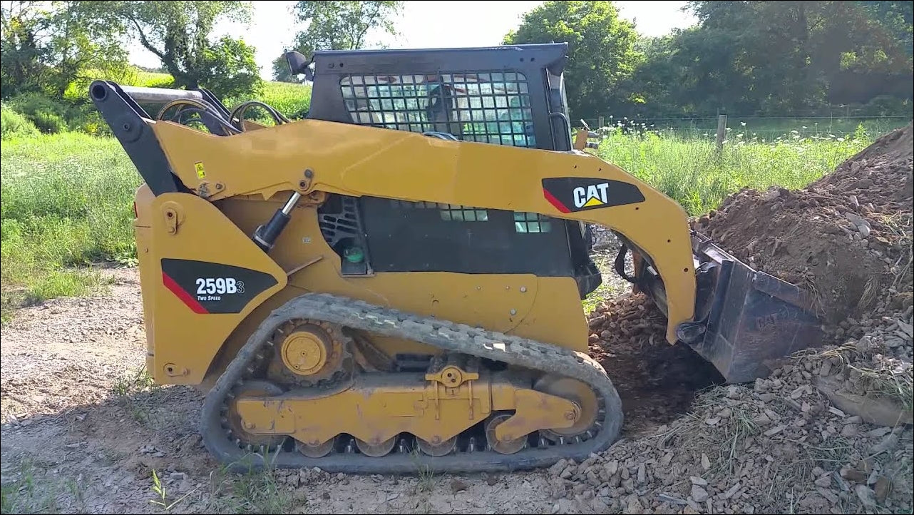 Manual de Serviço CATERPILLAR - 259B3 - Mini Carregadeira Compacta (Inglês) PDF
