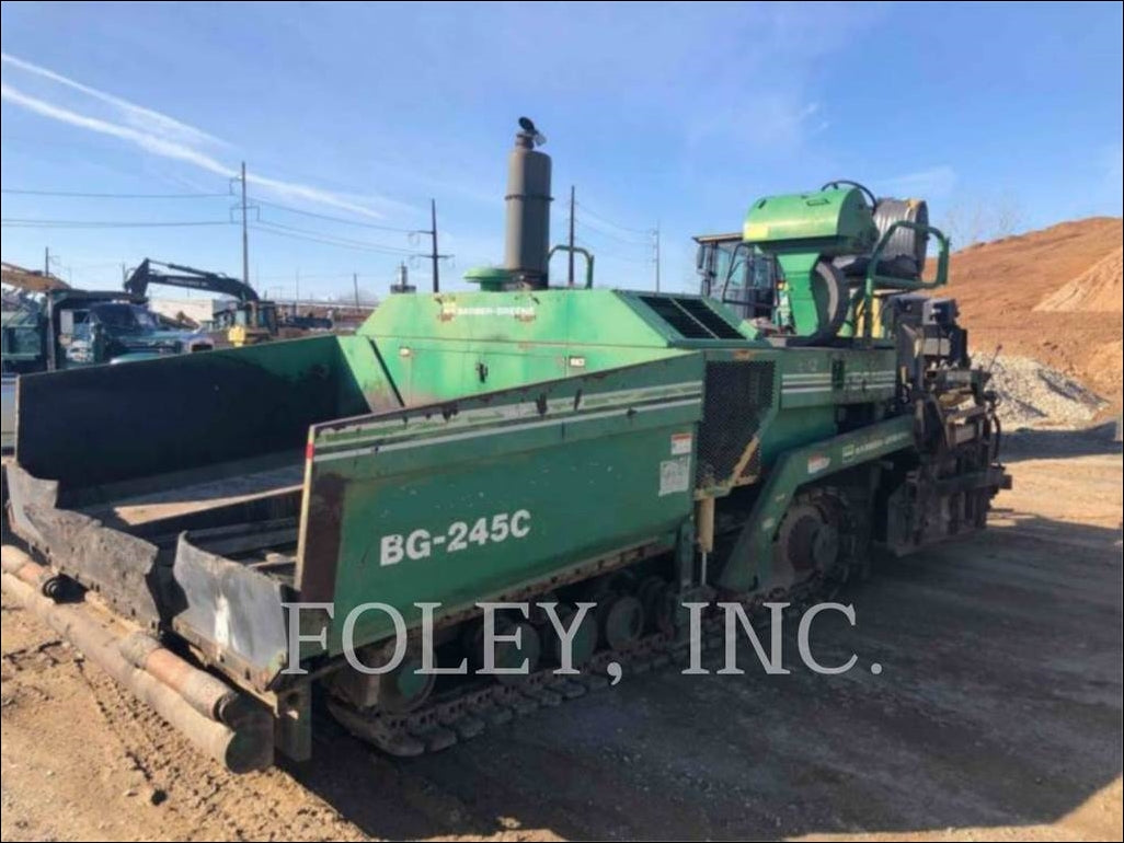 Manual de Serviço CATERPILLAR - BG-245C - Pavimentadora de Asfalto - ( Inglês )