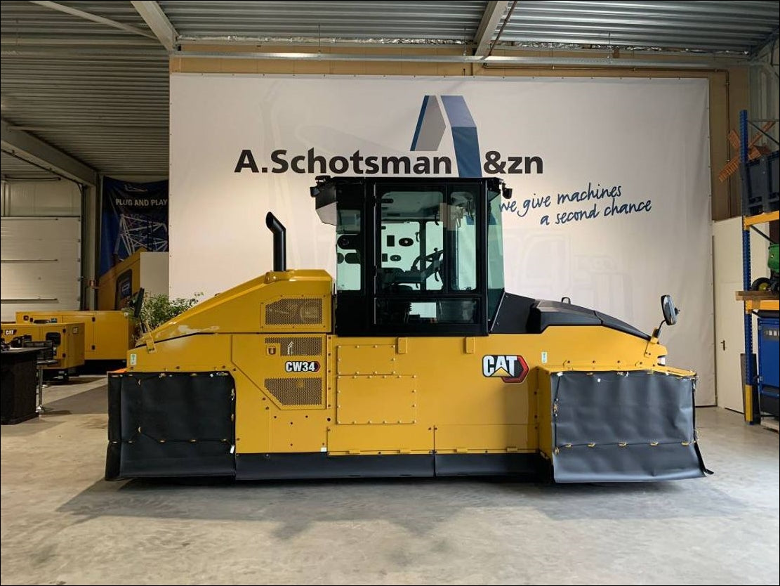 Manual de Serviço CATERPILLAR - CW-34 - Rolo Compactador Pneumático (Inglês) PDF