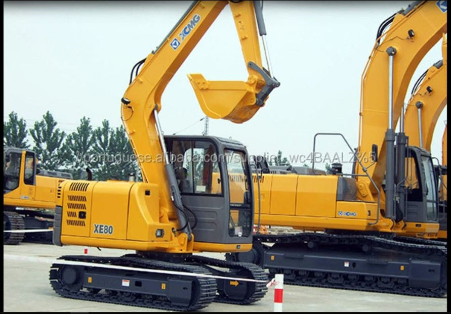Catalogo De Peças XCMG - XE80 - Escavadeira Hidraulica