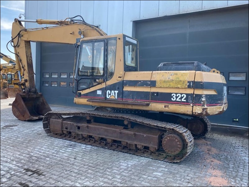 Manual de Serviço CATERPILLAR - 322 L - Escavadora (Inglês) PDF