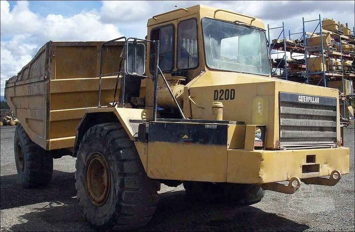 CATALOGO DE PEÇAS CATERPILLAR - D20D - CAMINHÃO ARTICULADO - EM PDF
