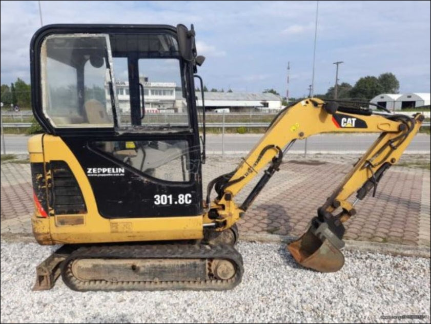 Manual de Serviço CATERPILLAR - 301.8C - Mini Escavadeira Hidráulica (Inglês) PDF