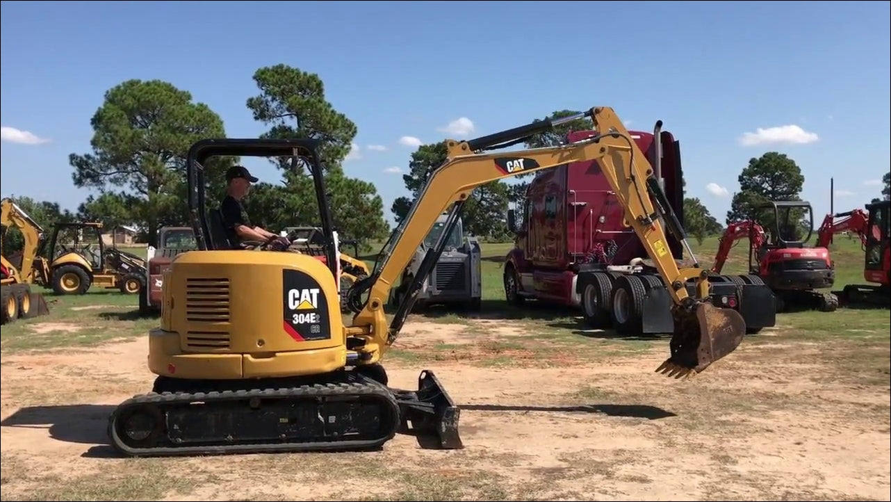 Manual de Serviço CATERPILLAR - 304E2 CR - Mini Escavadeira Hidráulica (Inglês) PDF