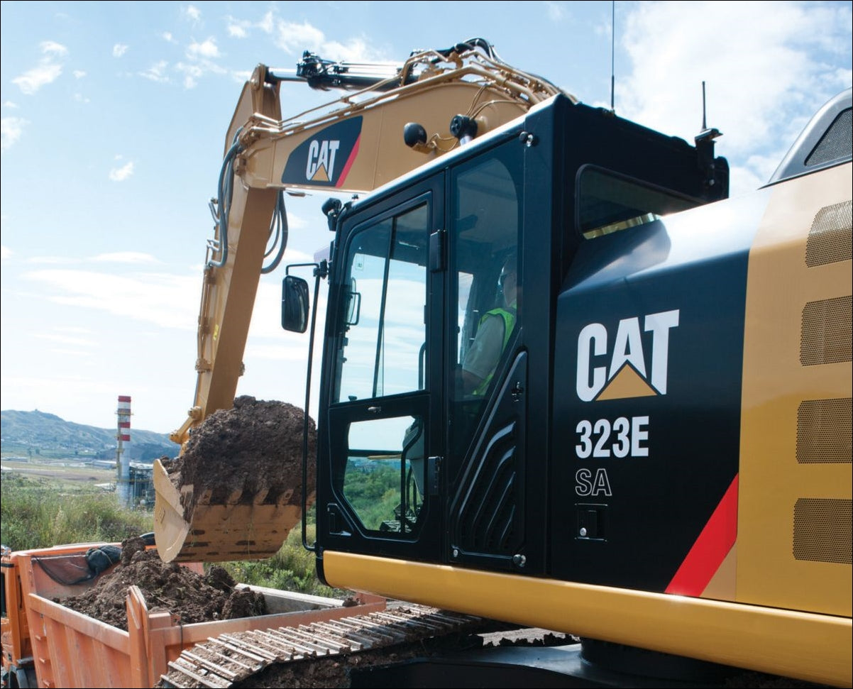 Manual de Serviço CATERPILLAR - 323E SA - Escavadora (Inglês) PDF