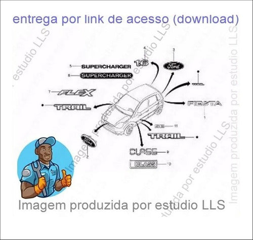 Catálogo Peças Ford Fiesta Rocam 2007 - 2014