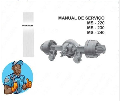 Manual Serviço Oficina Eixo Traseiro Meritor Ms-220 230 240