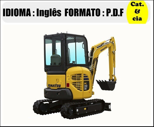 Catalogo De Pecas Escavadeiras Komatsu - Pc22mr-3