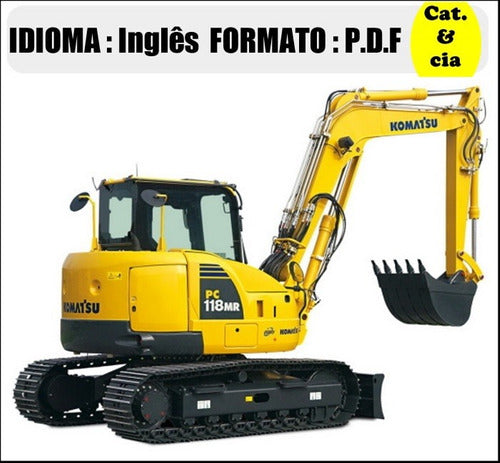 Catalogo De Pecas Escavadeiras Komatsu - Pc118mr-1